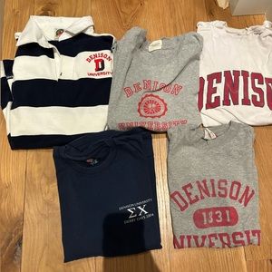 Denison University Shirts Bundle
